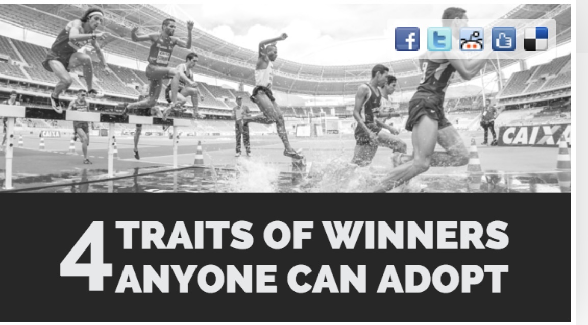 4 Traits of Winners Anyone Can Adopt